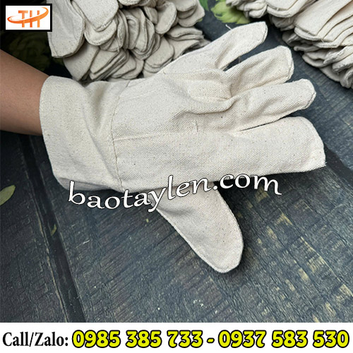 Bao tay vải bạt Bao tay vải bạt