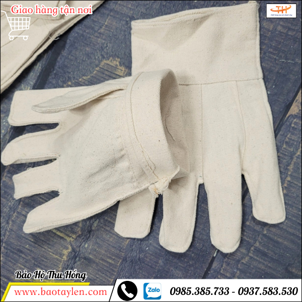 Bao tay vải bạt Bao tay vải bạt