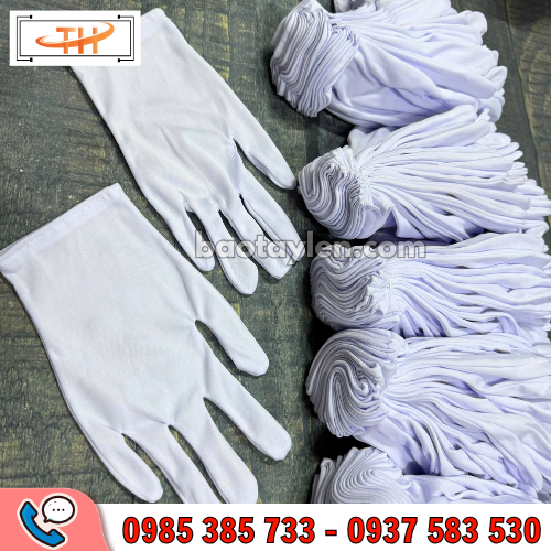 Bao tay cotton trắng sẵn hàng tại kho Thu Hồng Bao tay cotton trắng sẵn hàng tại kho Thu Hồng
