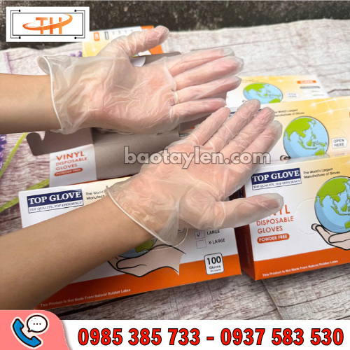bao tay vinyl trong suốt bao tay vinyl trong suốt