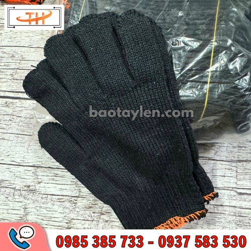 Bao tay len xám đen 70g Bao tay len xám đen 70g