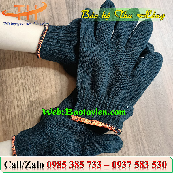 "Găng tay len xám đen" "Găng tay len xám đen"