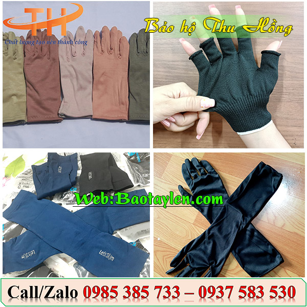 Các loại bao tay chống nắng tại Thu Hồng