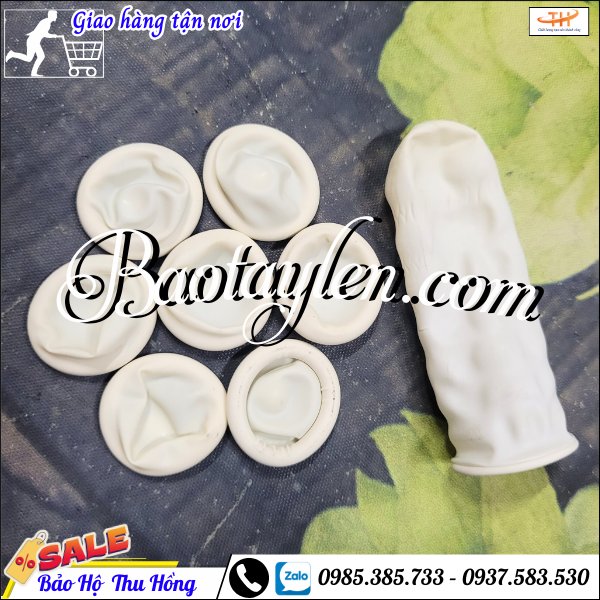 Xỏ ngón tay cao su dùng 1 lần. Xỏ ngón tay cao su dùng 1 lần.