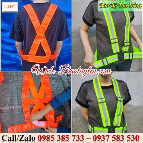 Các kiểu dây áo phản quang bảo hộ lao động. Các kiểu dây áo phản quang bảo hộ lao động.