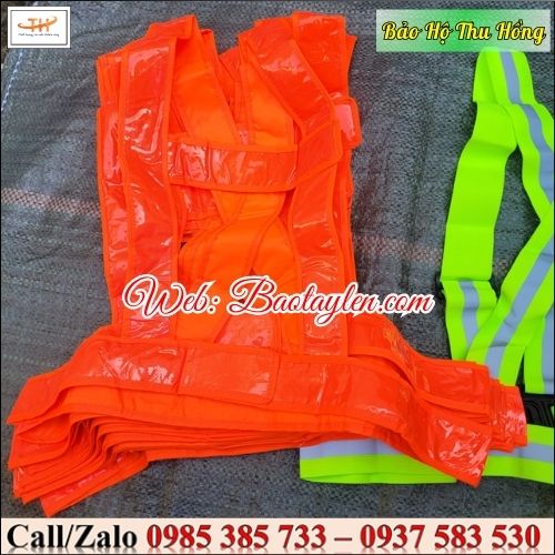Dây áo phản quang chữ H. Dây áo phản quang chữ H.