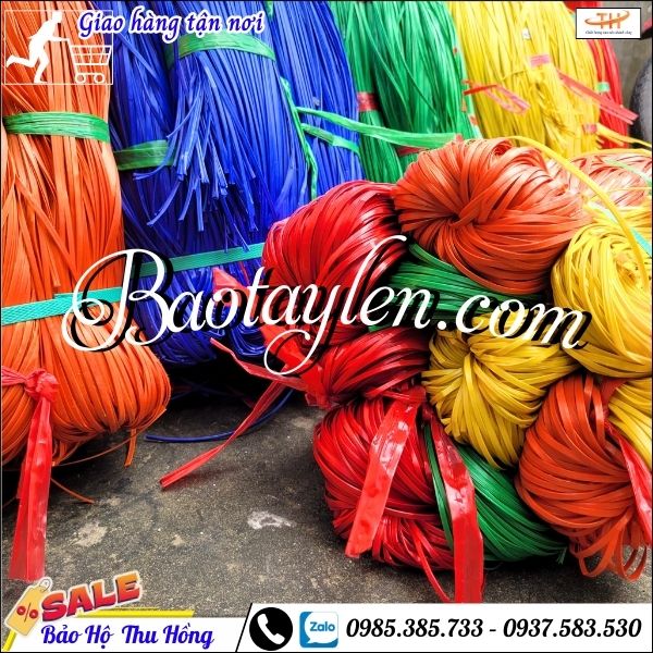 Dây nilon kẽm cứng buộc hàng. Dây nilon kẽm cứng buộc hàng.