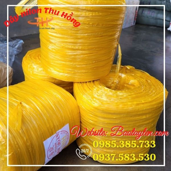 >>Dây nilon màu vàng . >>Dây nilon màu vàng .