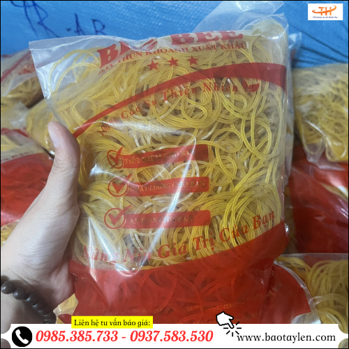 Dây thun cao su tròn buộc hàng.  Dây thun cao su tròn buộc hàng.