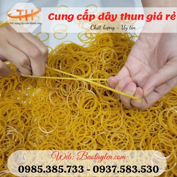 >>Dây thun màu vàng co dãn, nhiều kích cỡ. >>Dây thun màu vàng co dãn, nhiều kích cỡ.