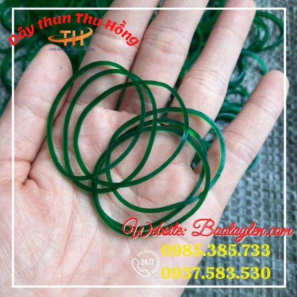 >>Dây thun ruột xe màu xanh. >>Dây thun ruột xe màu xanh.
