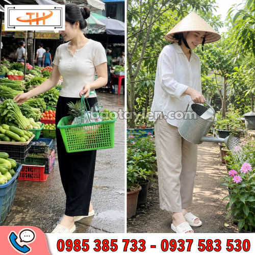 Dép tổ ong nữ màu trắng Bella sử dụng mỗi ngày Dép tổ ong nữ màu trắng Bella sử dụng mỗi ngày