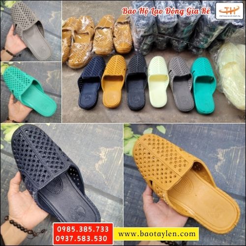 Dép tổ ong bít mũi nhiều màu. Dép tổ ong bít mũi nhiều màu.