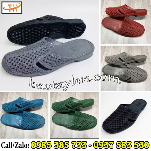 Dép tổ ong nhựa bít mũi đủ màu Dép tổ ong nhựa bít mũi đủ màu