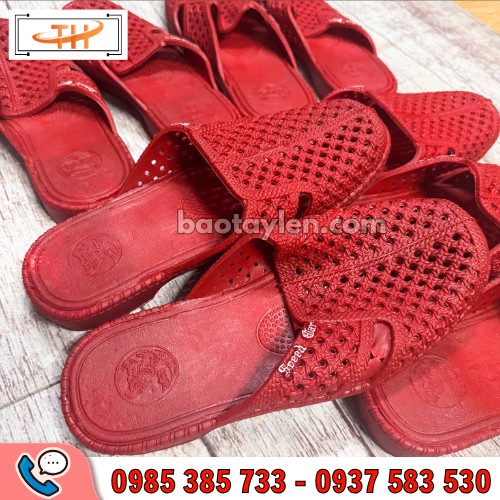 Dép tổ ong bít mũi màu đỏ hàng sỉ số lượng tại Thu Hồng Dép tổ ong bít mũi màu đỏ hàng sỉ số lượng tại Thu Hồng