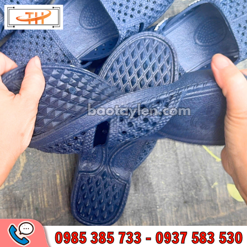 Dép tổ ong màu xanh dương siêu dẻo, siêu bền Dép tổ ong màu xanh dương siêu dẻo, siêu bền