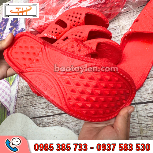 Dép tổ ong đỏ đế dép chống trơn hiệu quả Dép tổ ong đỏ đế dép chống trơn hiệu quả