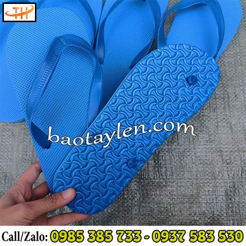 Dép xốp xỏ ngón màu xanh Dép xốp xỏ ngón màu xanh