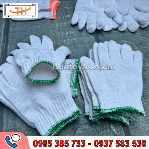 Găng tay len trắng kem 80g hàng sẵn số lượng Găng tay len trắng kem 80g hàng sẵn số lượng