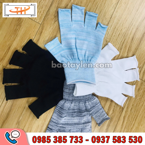 Găng tay bảo hộ cắt ngón đa dạng đủ màu Găng tay bảo hộ cắt ngón đa dạng đủ màu