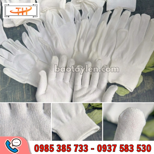 Găng tay chống cắt màu trắng Găng tay chống cắt màu trắng