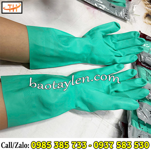 Găng tay Ansell Solvex 37‑176 chống hoá chất hàng chuẩn Găng tay Ansell Solvex 37‑176 chống hoá chất hàng chuẩn