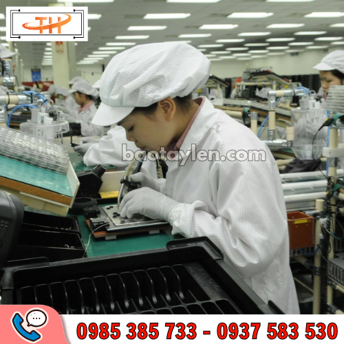 Găng tay phủ pu đầu ngón trắng được dùng phổ biến trong công nghiệp Găng tay phủ pu đầu ngón trắng được dùng phổ biến trong công nghiệp