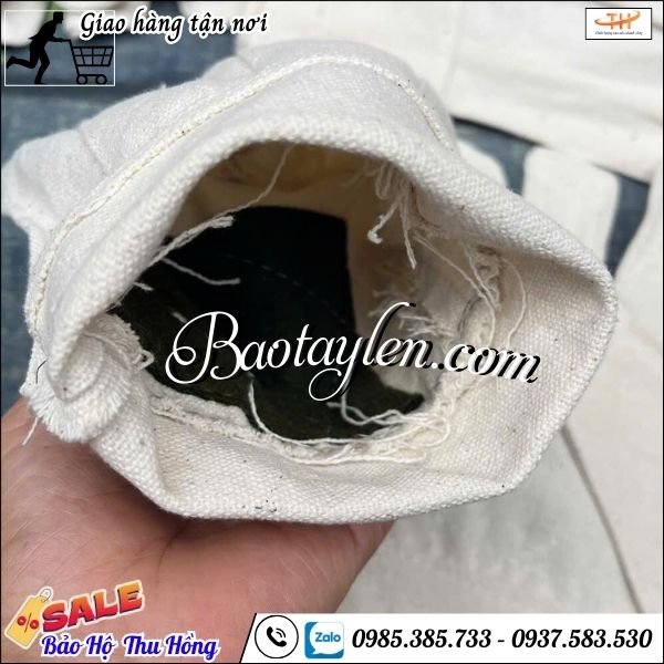 Mua găng tay bảo hộ vải bạt chất lượng cao. Mua găng tay bảo hộ vải bạt chất lượng cao.