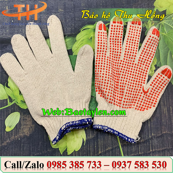>>>Bao tay bảo hộ lao động chống trơn phủ hạt nhựa >>>Bao tay bảo hộ lao động chống trơn phủ hạt nhựa