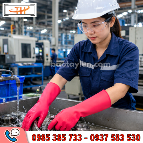 Găng tay cao su Hiệp Sĩ bảo vệ đôi tay người lao động hiệu quả Găng tay cao su Hiệp Sĩ bảo vệ đôi tay người lao động hiệu quả