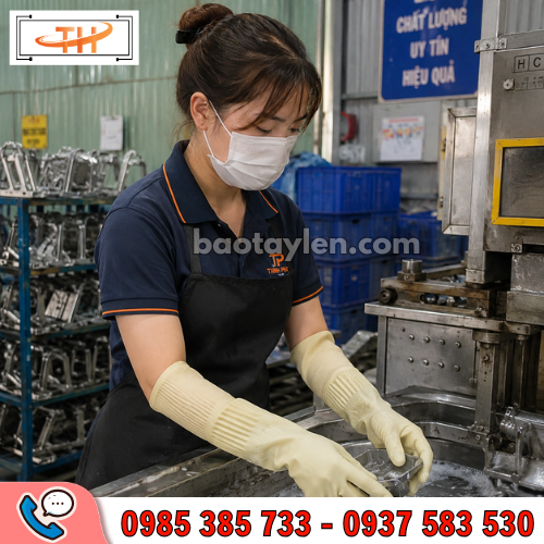 Găng tay cao su nếp nhăn Đông Cầu Vồng được sử dụng nhiều đời sống hằng ngày Găng tay cao su nếp nhăn Đông Cầu Vồng được sử dụng nhiều đời sống hằng ngày