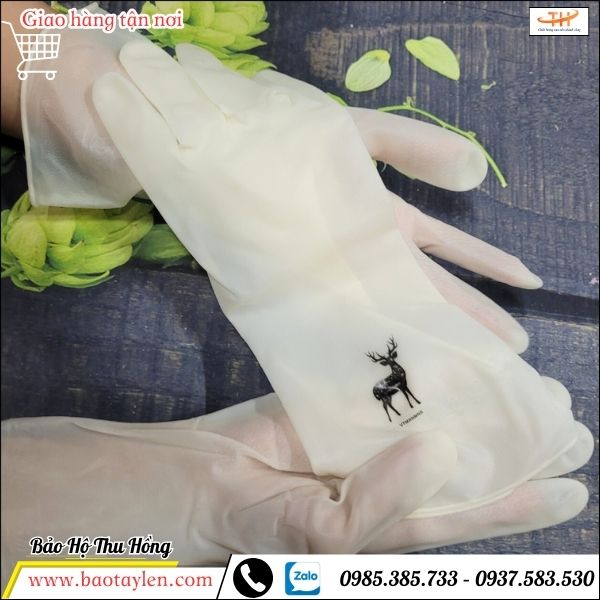 Găng tay cao su con hươu Găng tay cao su con hươu