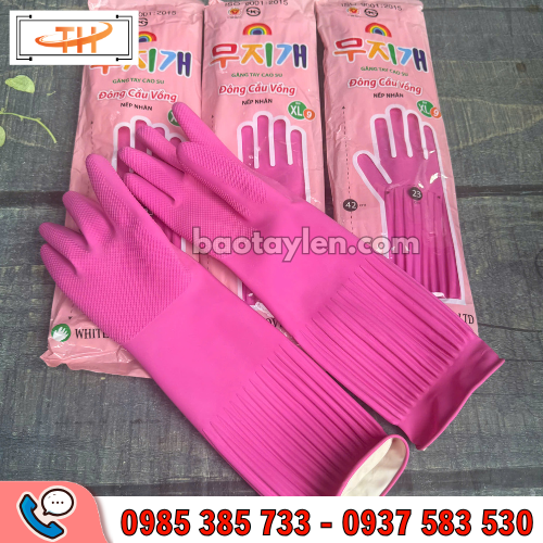 Găng tay cao su Đông Cầu Vồng hàng chuẩn tại Thu Hồng Găng tay cao su Đông Cầu Vồng hàng chuẩn tại Thu Hồng