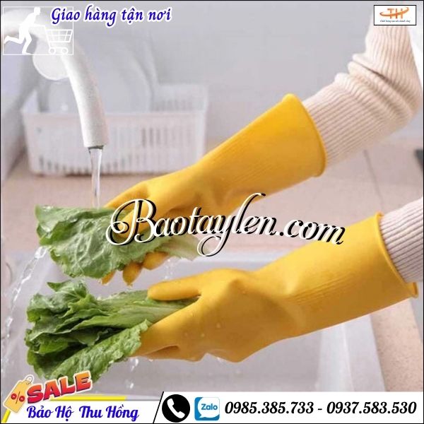 Găng tay cao su chống thấm. Găng tay cao su chống thấm.