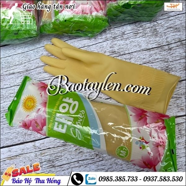 Găng tay cao su Mặt Trời giá rẻ. Găng tay cao su Mặt Trời giá rẻ.
