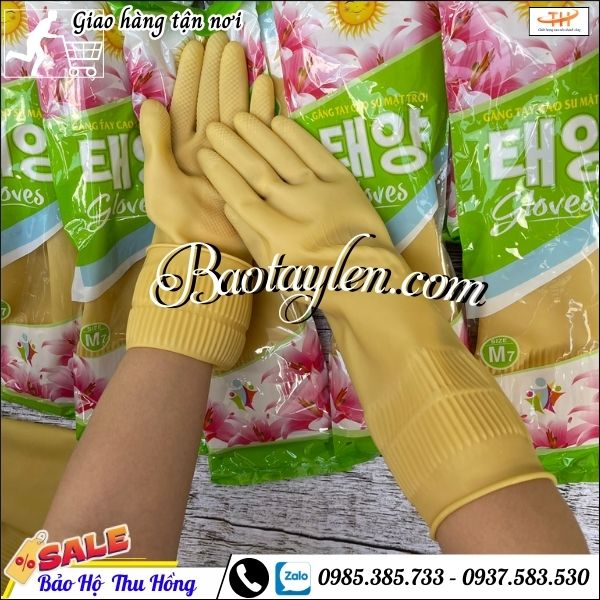 Cơ sở bán buôn găng tay cao su Mặt Trời giá sỉ rẻ. Cơ sở bán buôn găng tay cao su Mặt Trời giá sỉ rẻ.