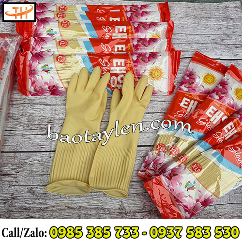 Găng tay cao su Mặt Trời chính hãng Găng tay cao su Mặt Trời chính hãng
