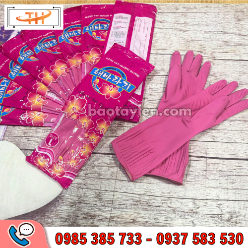 găng tay cao su Hướng Dương size L găng tay cao su Hướng Dương size L