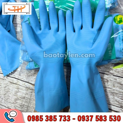 Găng tay gia dụng Nam Long xanh dương Găng tay gia dụng Nam Long xanh dương