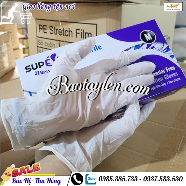 Găng tay cao su sử dụng 1 lần đủ size giá tốt. Găng tay cao su sử dụng 1 lần đủ size giá tốt.