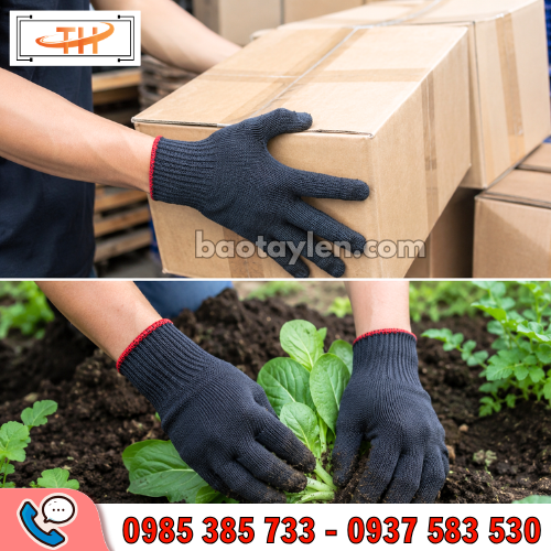 Găng tay poly xám đen 50g được sử dụng rộng rãi trong nhiều ngành nghề Găng tay poly xám đen 50g được sử dụng rộng rãi trong nhiều ngành nghề