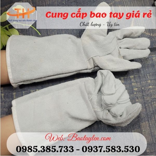 >>Găng tay bảo hộ da hàn. >>Găng tay bảo hộ da hàn.