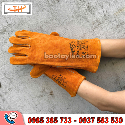 Găng tay da hàn chịu nhiệt hàng sẵn chuẩn tại Thu Hồng Găng tay da hàn chịu nhiệt hàng sẵn chuẩn tại Thu Hồng