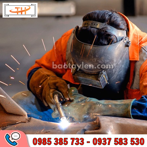 Bao tay da hàn chịu nhiệt bảo vệ đôi tay hiệu quả cho người thợ hàn Bao tay da hàn chịu nhiệt bảo vệ đôi tay hiệu quả cho người thợ hàn