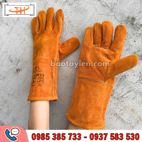 Găng tay da hàn chịu nhiệt chống nóng tốt Găng tay da hàn chịu nhiệt chống nóng tốt