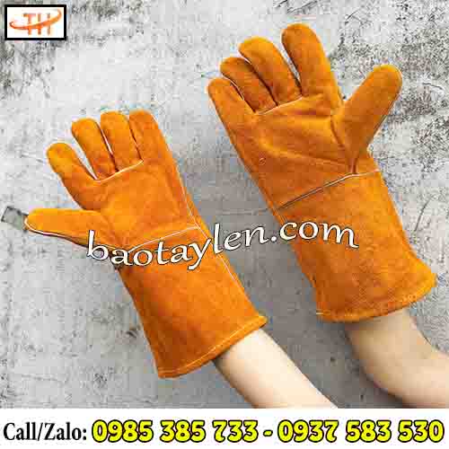 Găng tay hàn da bò GNC Safety được phân phối chính hãng bởi Thu Hồng Găng tay hàn da bò GNC Safety được phân phối chính hãng bởi Thu Hồng