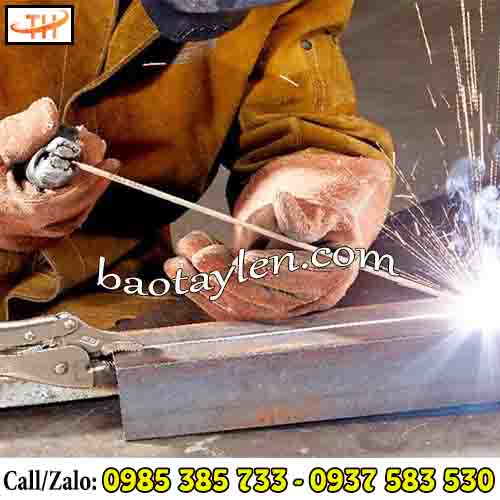 Găng tay hàn da bò GNC Safety được dùng phổ biến trong công nghiệp Găng tay hàn da bò GNC Safety được dùng phổ biến trong công nghiệp