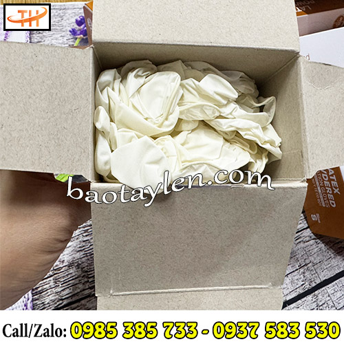 Găng tay I-Med có bột hộp 100 chiếc/ 50 đôi Găng tay I-Med có bột hộp 100 chiếc/ 50 đôi