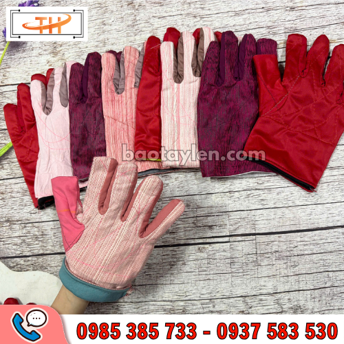 Găng tay kaki dùng cho công nhân hàng sẵn đủ màu tại Thu Hồng Găng tay kaki dùng cho công nhân hàng sẵn đủ màu tại Thu Hồng