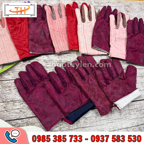 Găng tay kaki sẵn màu tại Thu Hồng Găng tay kaki sẵn màu tại Thu Hồng